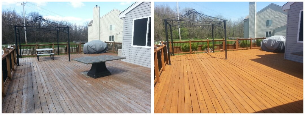 Deck Medic Franchise FAQs before and after residential deck